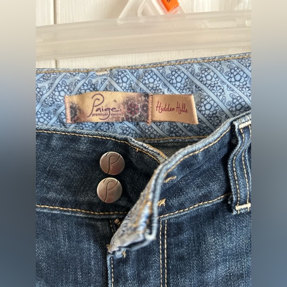 Paige hidden hills straight jeans - Picture 9 of 15